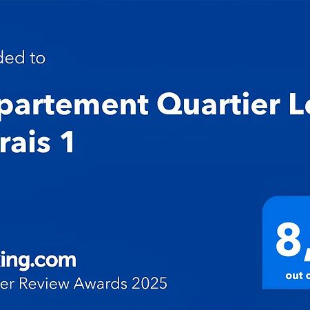 Appartement Quartier Le Marais 1 Free Netflix Párizs Kültér fotó